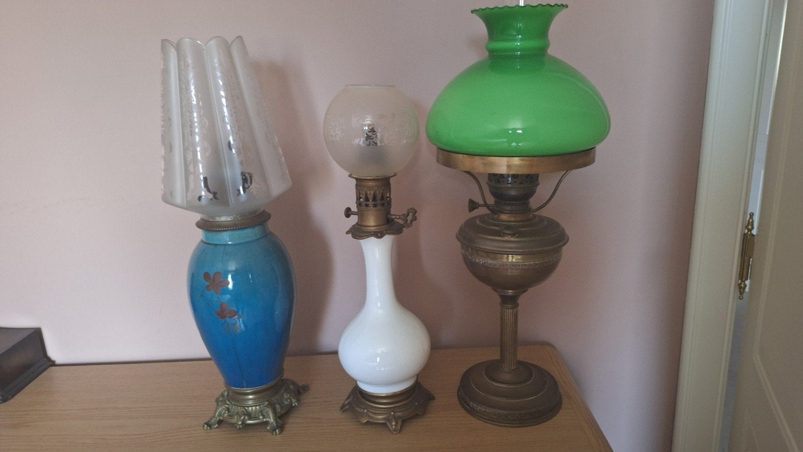 Petroleum lampen, Antiek en Kunst, Ophalen of Verzenden