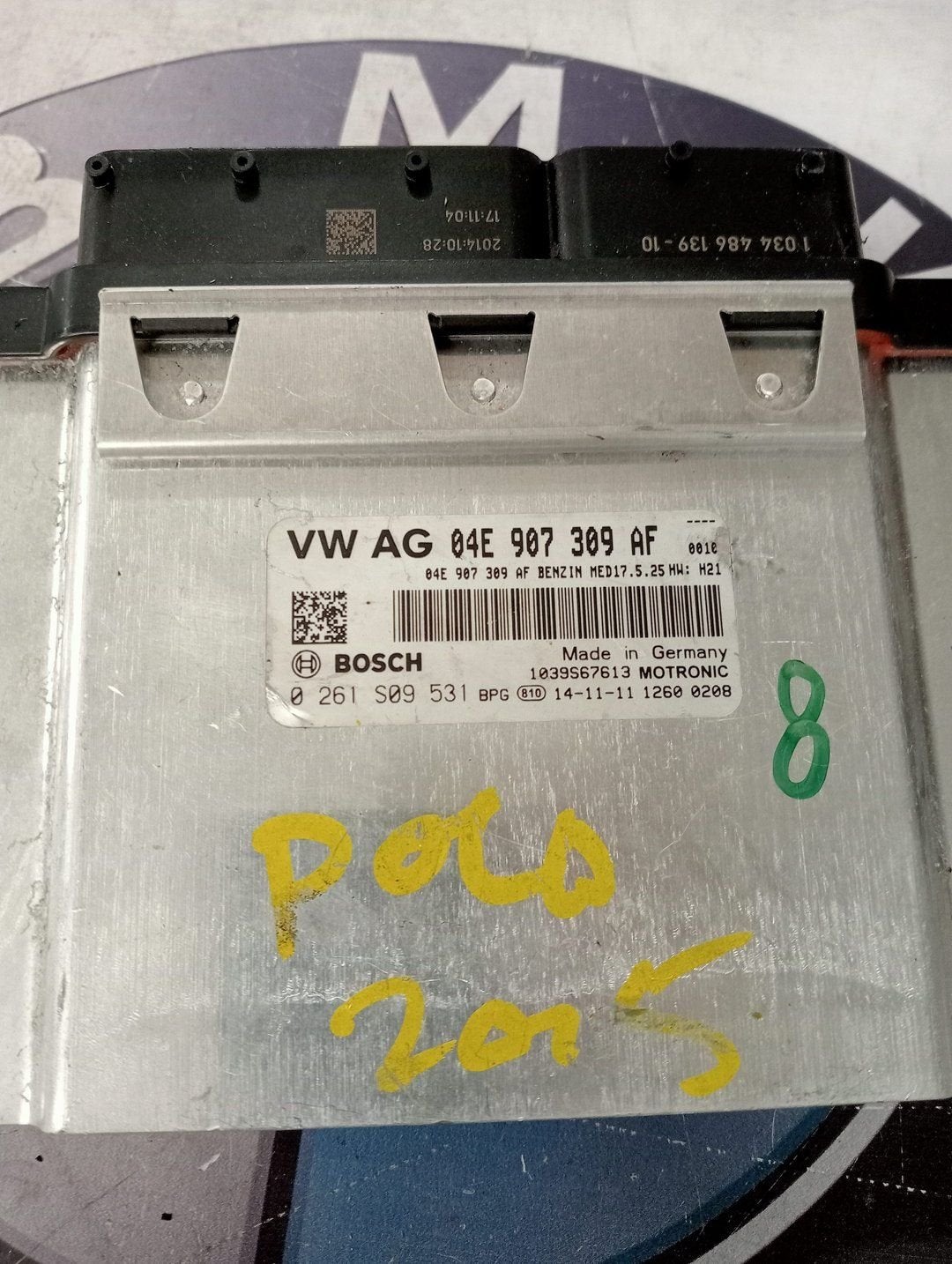 Motorcomputer Skoda Fabia 04E907309AF, -, Utilisé, Skoda, -