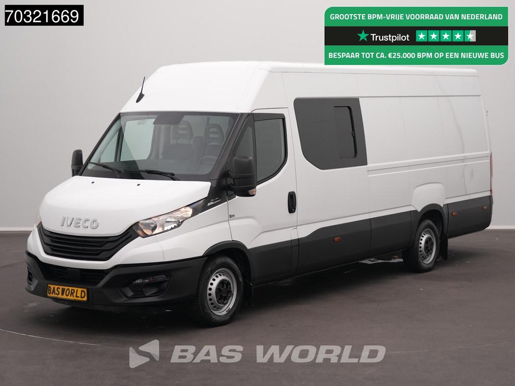 Iveco Daily 35S16 Automatik Doppel Kabine L3H2 3,5t AHK 160P, Auto's, Automaat, Stof, Gebruikt, Euro 6