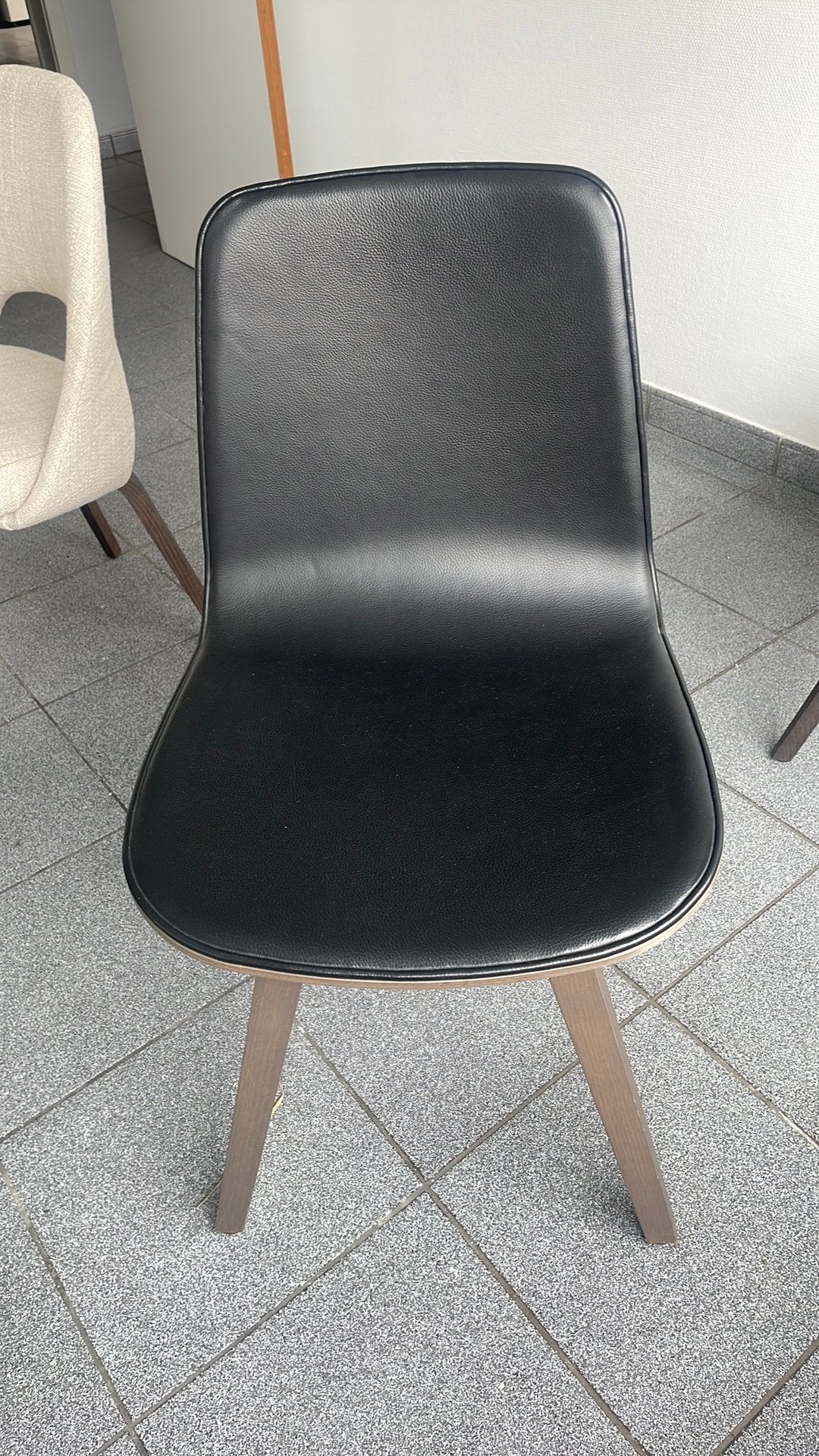 2 alki stoelen, Huis en Inrichting, Ophalen, Zo goed als nieuw, Wit