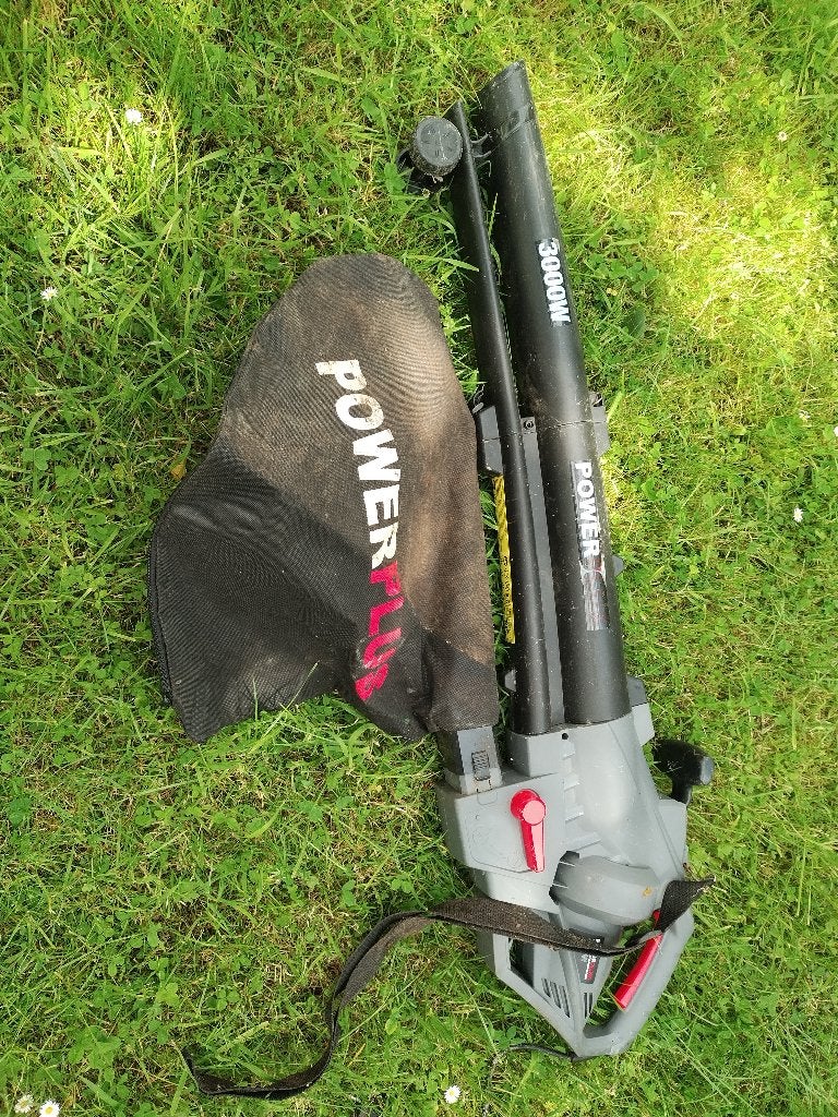 Souffleur aspirateur broyeur, Enlèvement, Power plus, Avec sac de ramassage