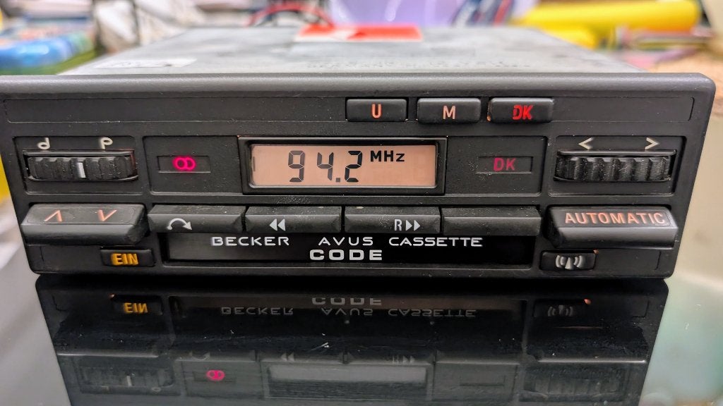 Becker Avus Cassette, Autos : Divers, Autoradios, Enlèvement ou Envoi, Comme neuf
