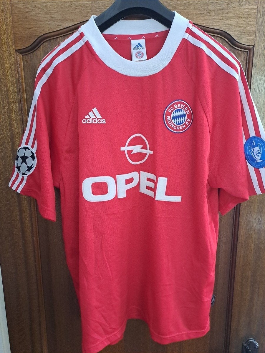 Bayern München Thuisshirt Champions League Finale 2001, Sport en Fitness, Voetbal, Verzenden, Shirt