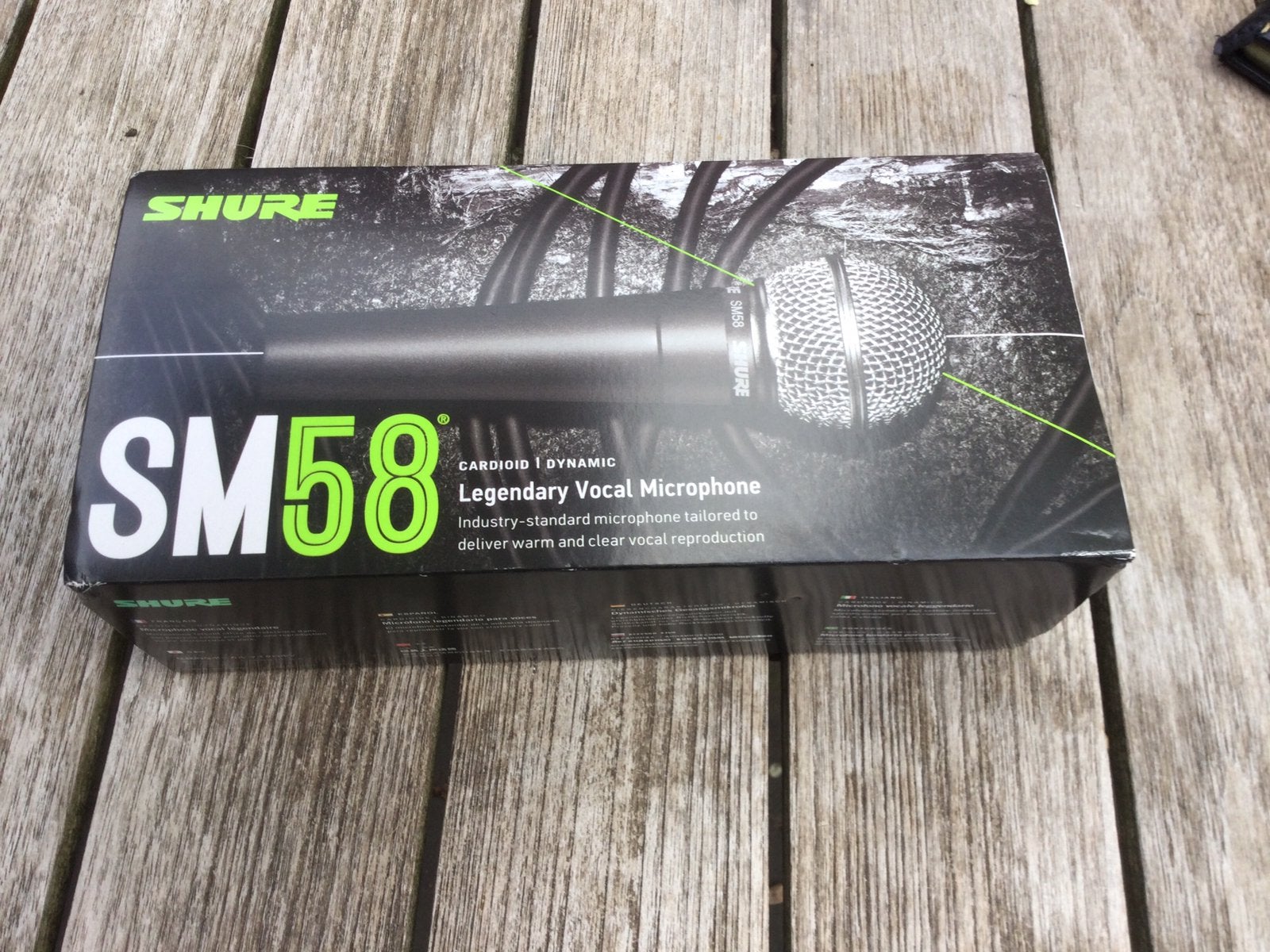 Microphone vocal Shure SM58, Musique & Instruments, Microphones, Enlèvement ou Envoi, Neuf