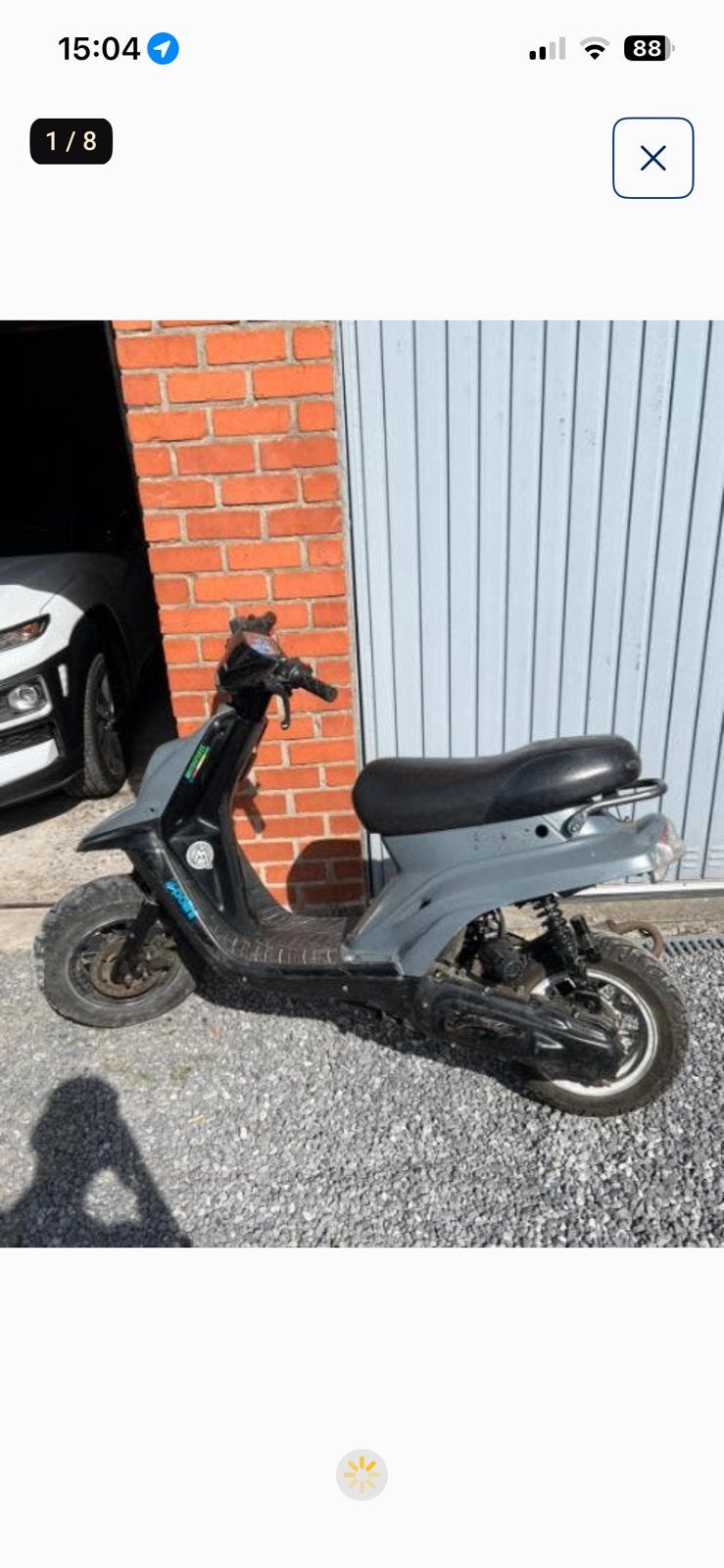 Mbk booster 1998 a klas enkel gelijkvorm attest, Fietsen en Brommers, Snorfietsen en Snorscooters, Ophalen of Verzenden, Zo goed als nieuw