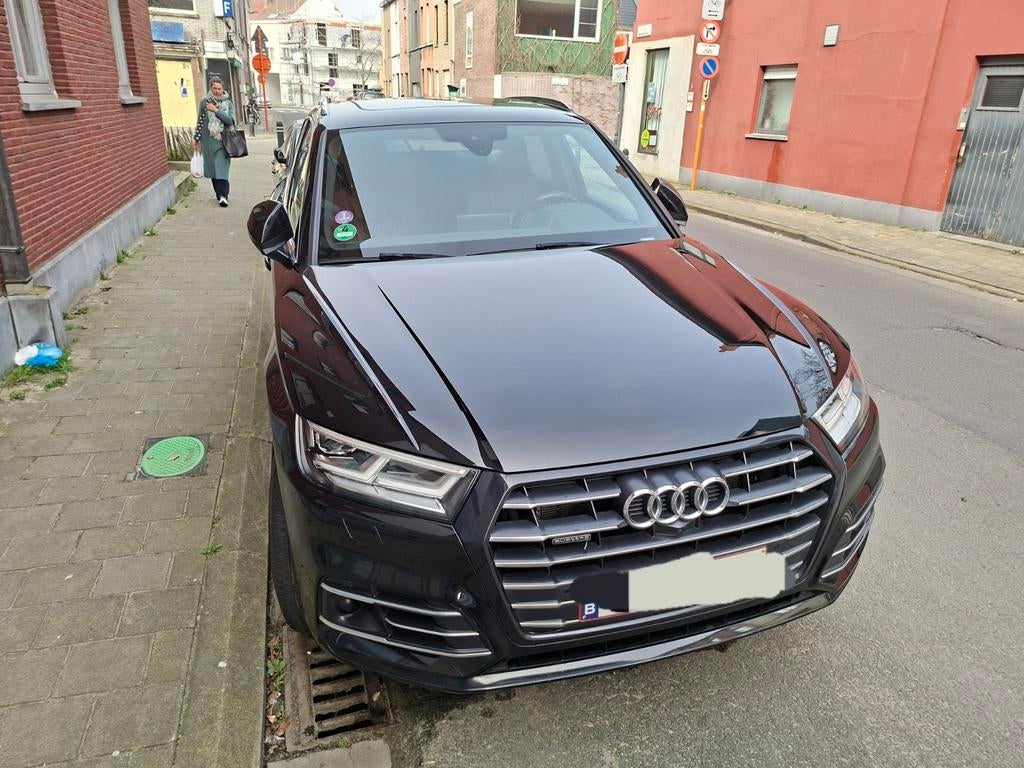 Audi Q5 Sport 55 TFSI e quattro S tronic12/20 zwart, bruin, Ophalen, Gebruikt, Audi