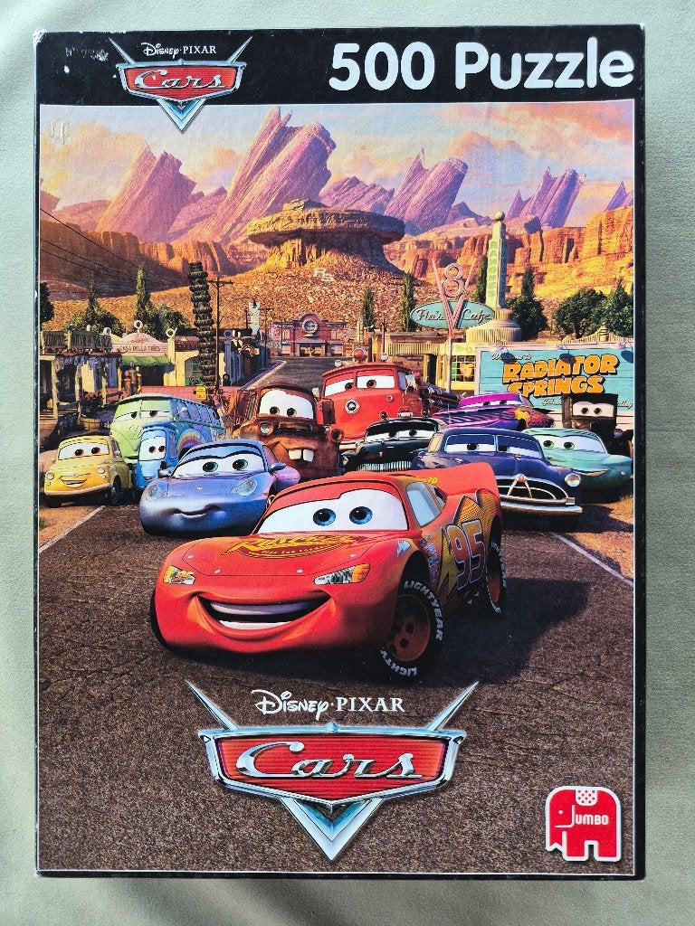 Puzzel 500 stukjes Disney Cars, Ophalen, Gebruikt, Legpuzzel
