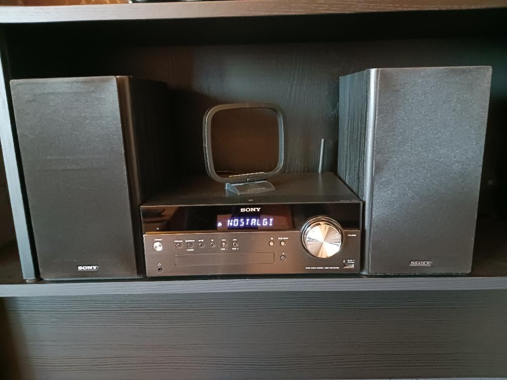 Micro chaine hifi, TV, Hi-fi & Vidéo, Micro chaîne, Comme neuf, Enlèvement, Sony