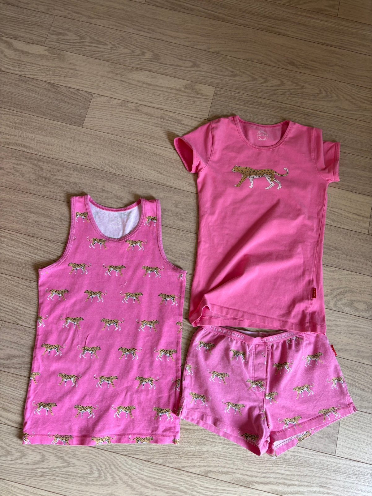 Roze pyama Claessens, Verzenden, Gebruikt, Meisje, Nacht- of Onderkleding
