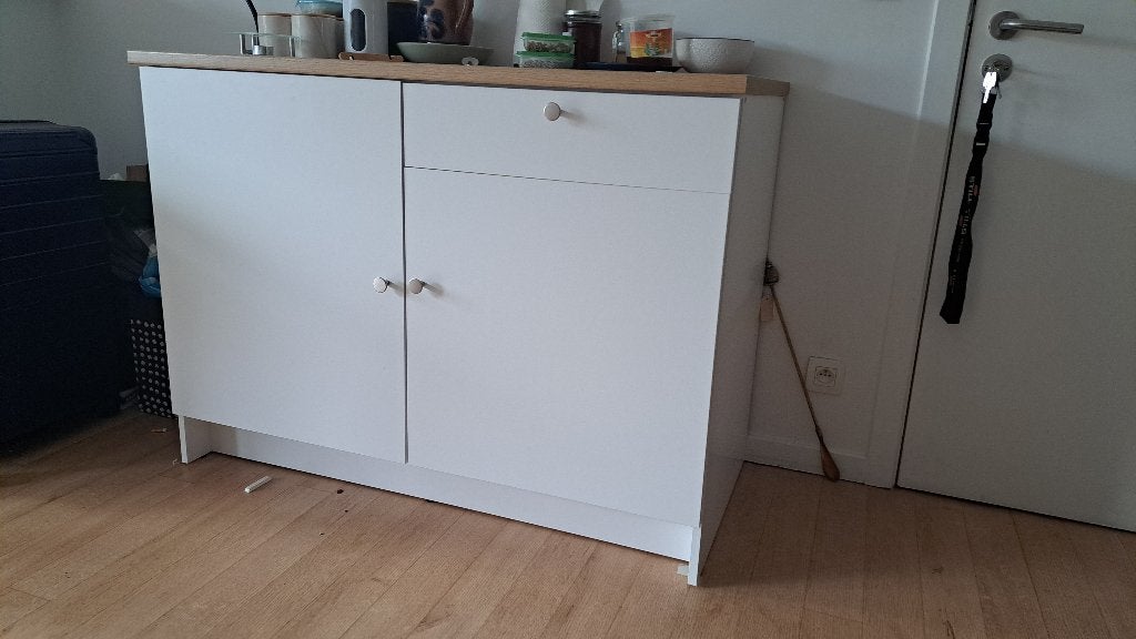 Armoire IKEA KNOXHULT, Enlèvement, Comme neuf, Pin, Avec porte(s)