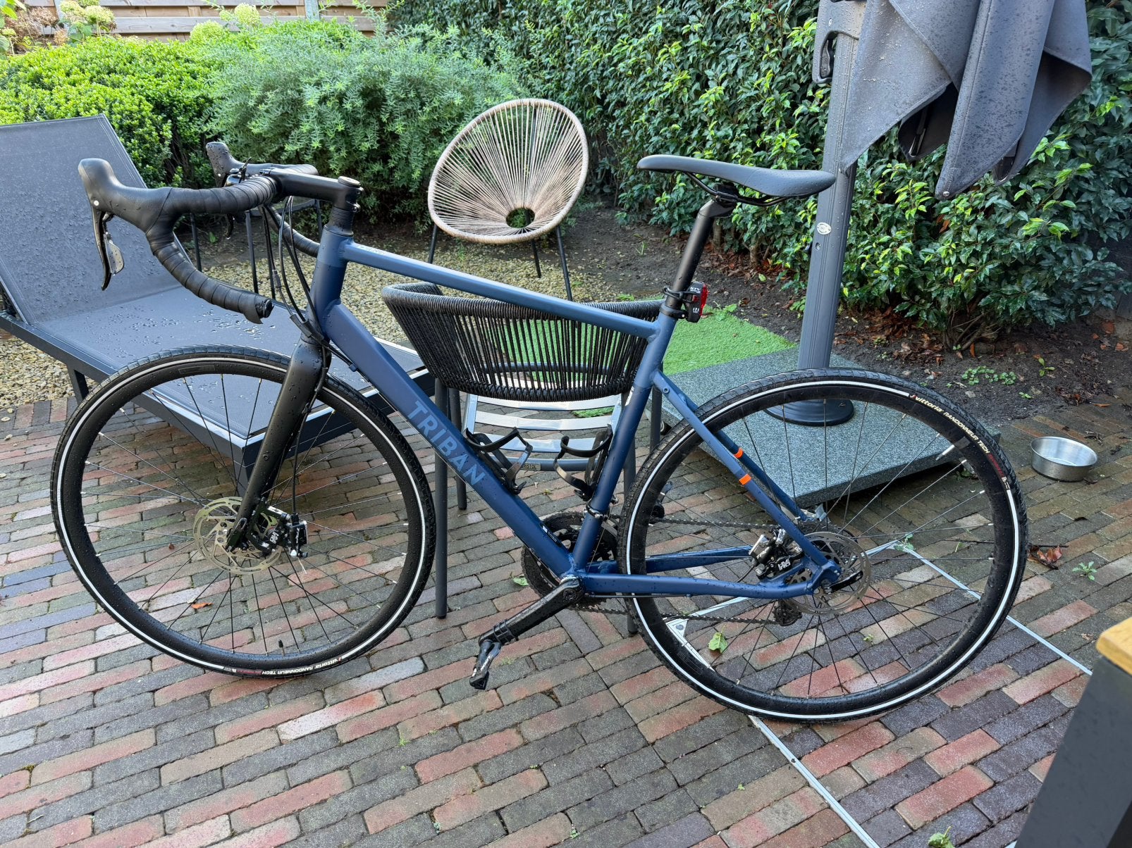 Triban RC 520, Framemaat L, zeer goede staat+garmin sensoren, 10 tot 15 versnellingen, Heren, Aluminium, Zo goed als nieuw