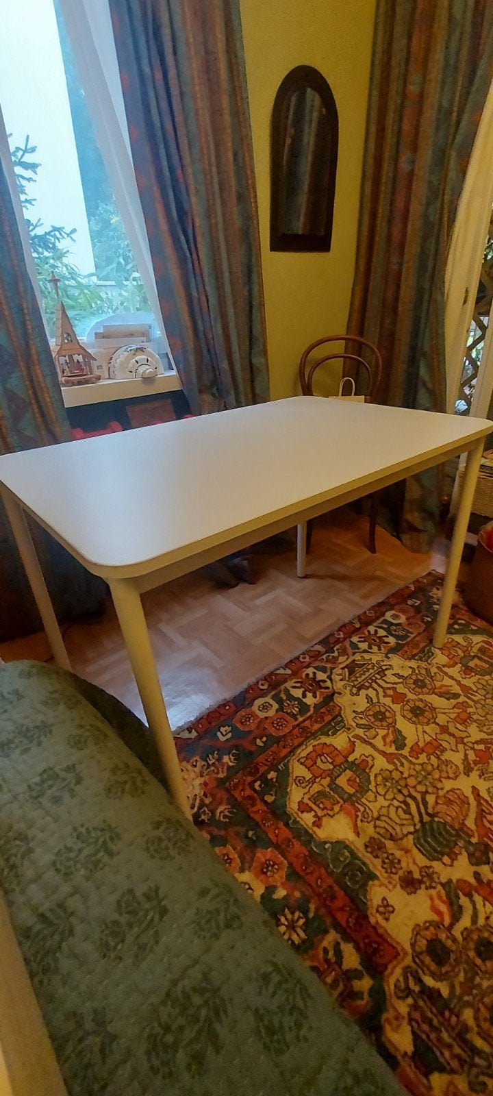 table blanche rectangulaire, Enlèvement