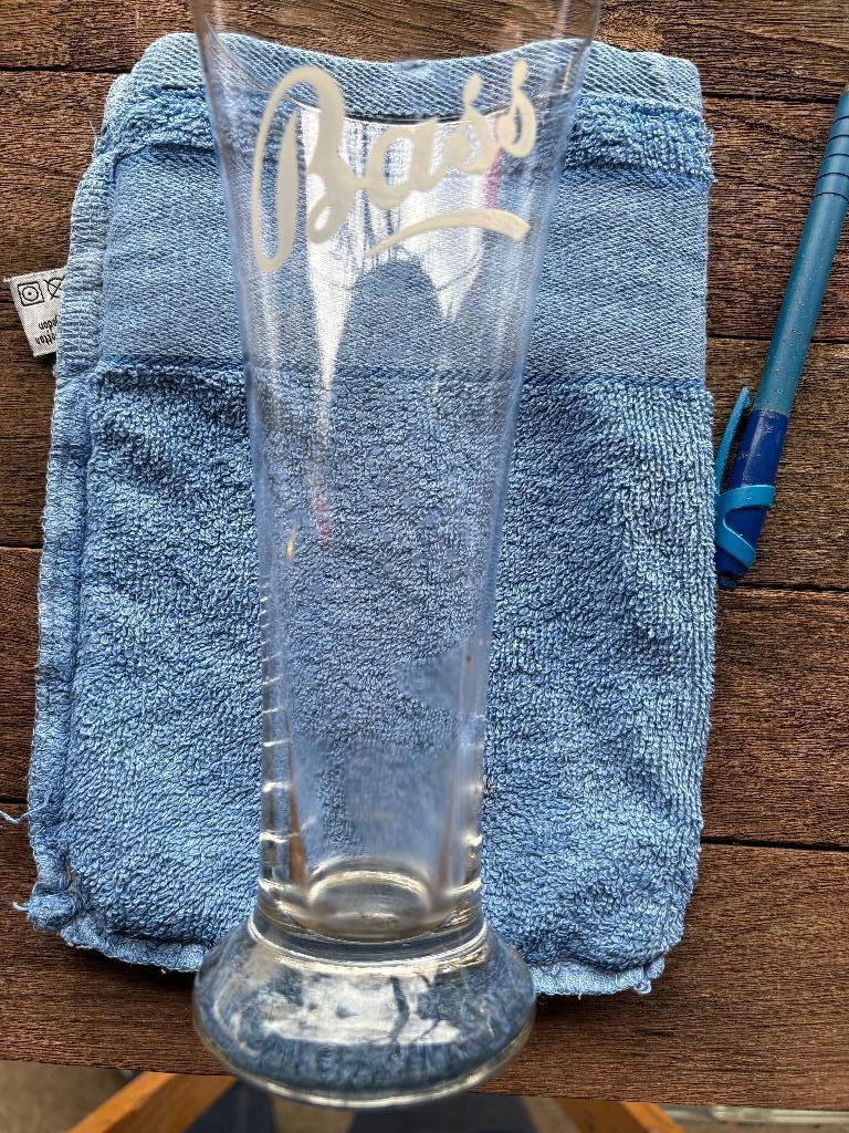 Bass, Verzamelen, Biermerken, Verzenden, Gebruikt, Glas of Glazen, Overige merken
