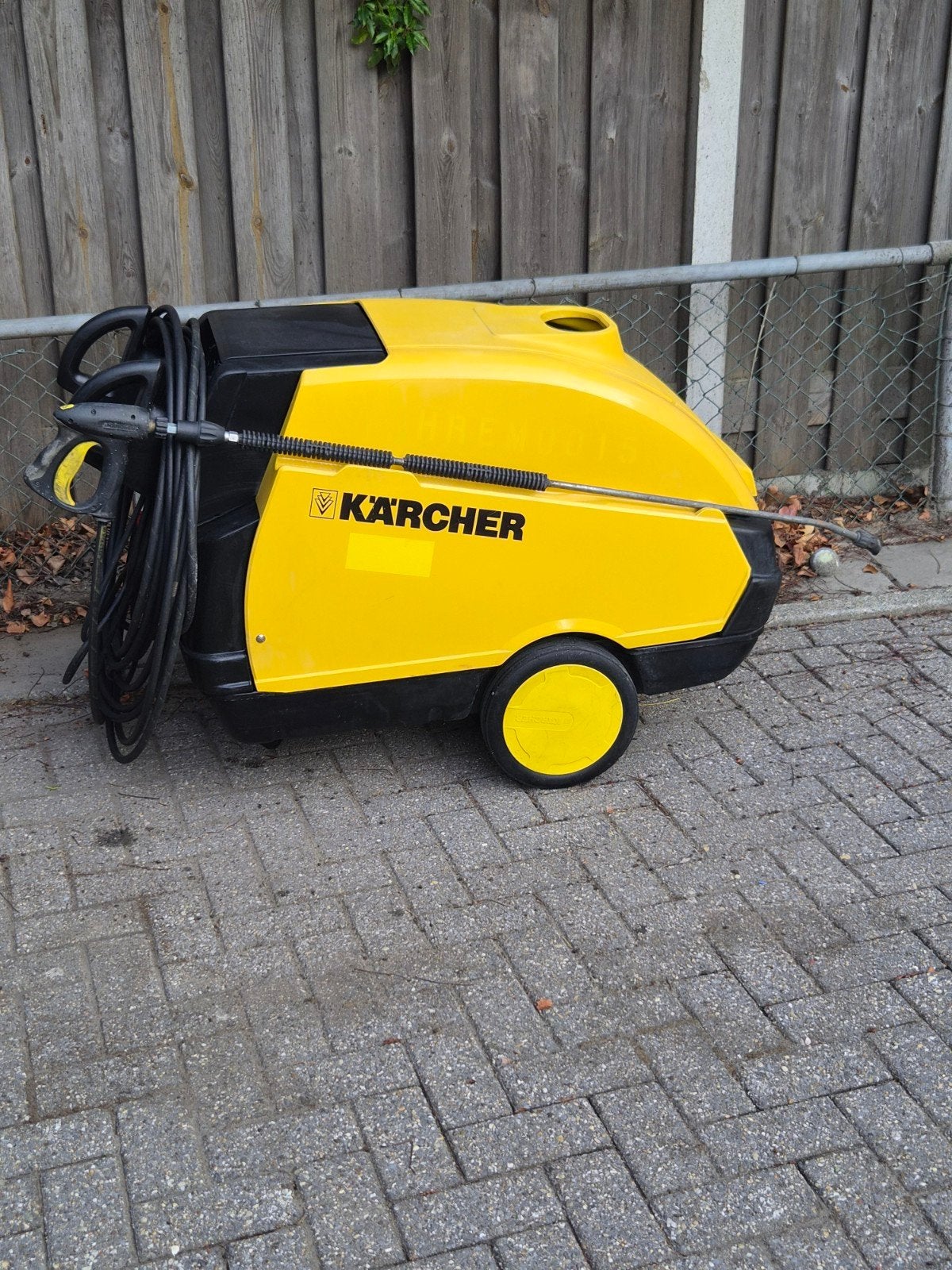 Karcher Hds 895 S stoomcleaner, Ophalen