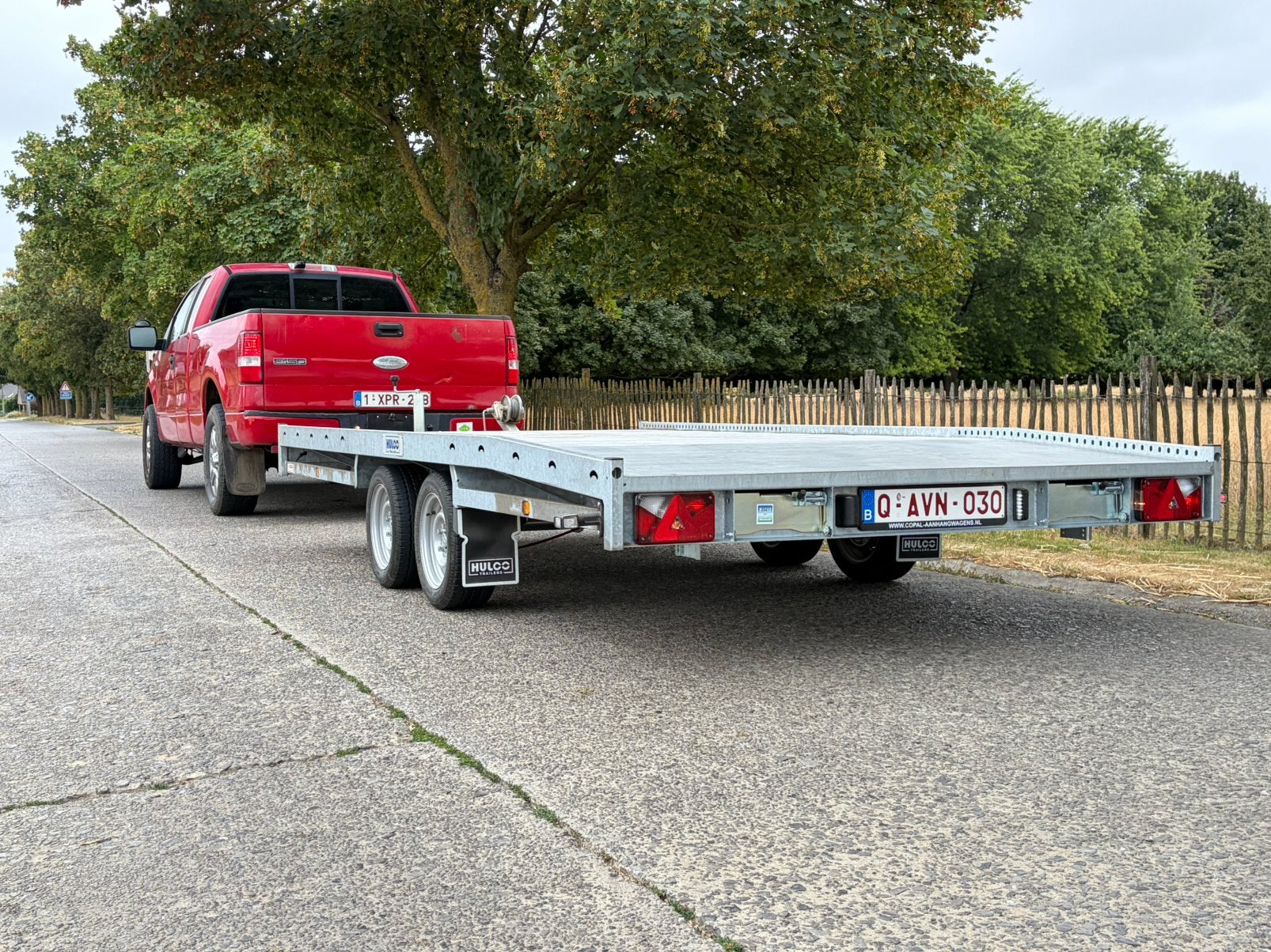 Remorque a louer avec chauffeur, Enlèvement ou Envoi