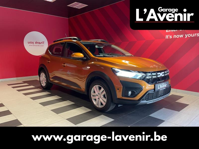 Dacia Sandero Stepway, Auto's, Automaat, Parkeersensor, https://public.car-pass.be/vhr/f3202c70-30d9-4110-bbe9-7581af1beb19, 67 kW