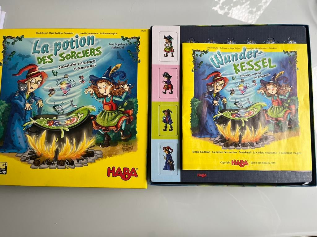 Haba la potion des sorciers jeu de societe, Hobby & Loisirs créatifs, Jeux de société | Jeux de plateau, Trois ou quatre joueurs