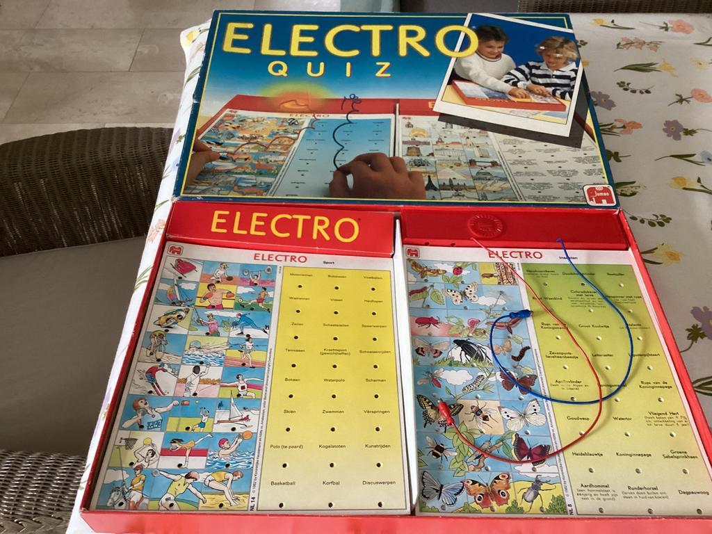 Electro, Hobby en Vrije tijd, Gezelschapsspellen | Bordspellen, Ophalen, Zo goed als nieuw
