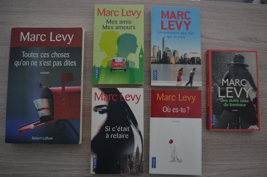 Lot de 6 livres de Marc Levy (Pocket + Laffont), Ophalen of Verzenden, Gelezen