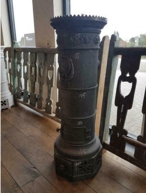 POÊLE ANCIEN EN FONTE POÊLE À BOIS, Maison & Meubles, Poêles, Enlèvement, Poêle à bois