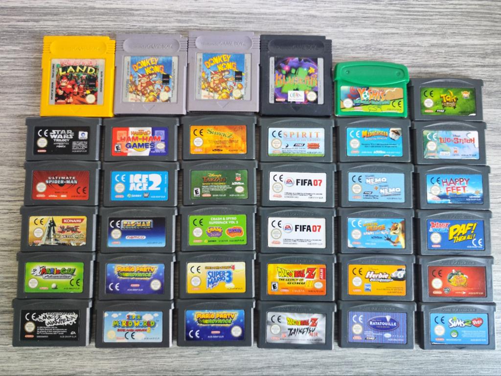 Jeux Game Boy, Enlèvement ou Envoi