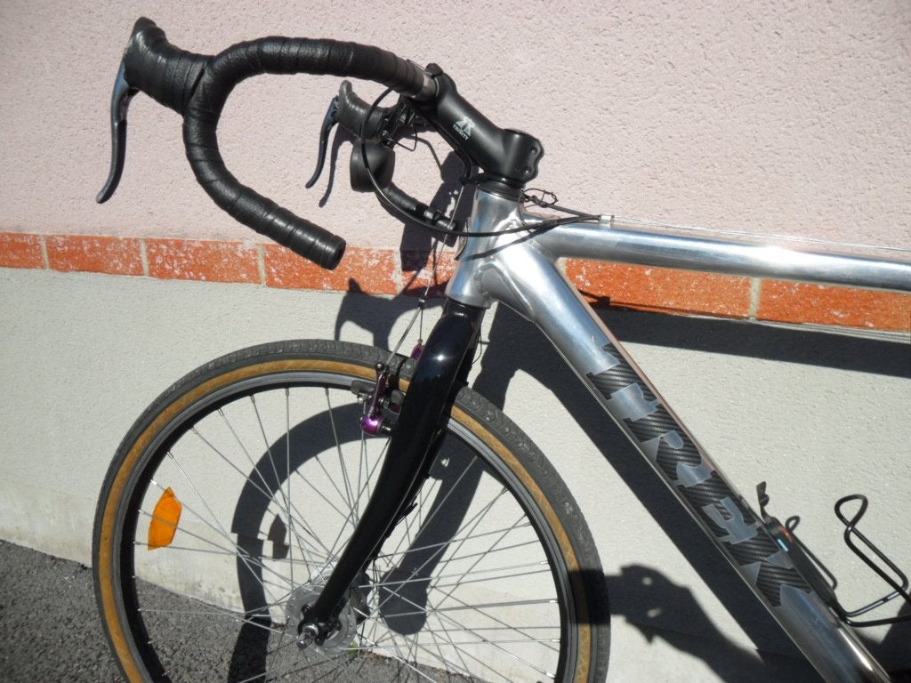 Vélo de Courde / Gravel, Frein sur jante, Moins de 10 vitesses, 49 à 53 cm, Aluminium