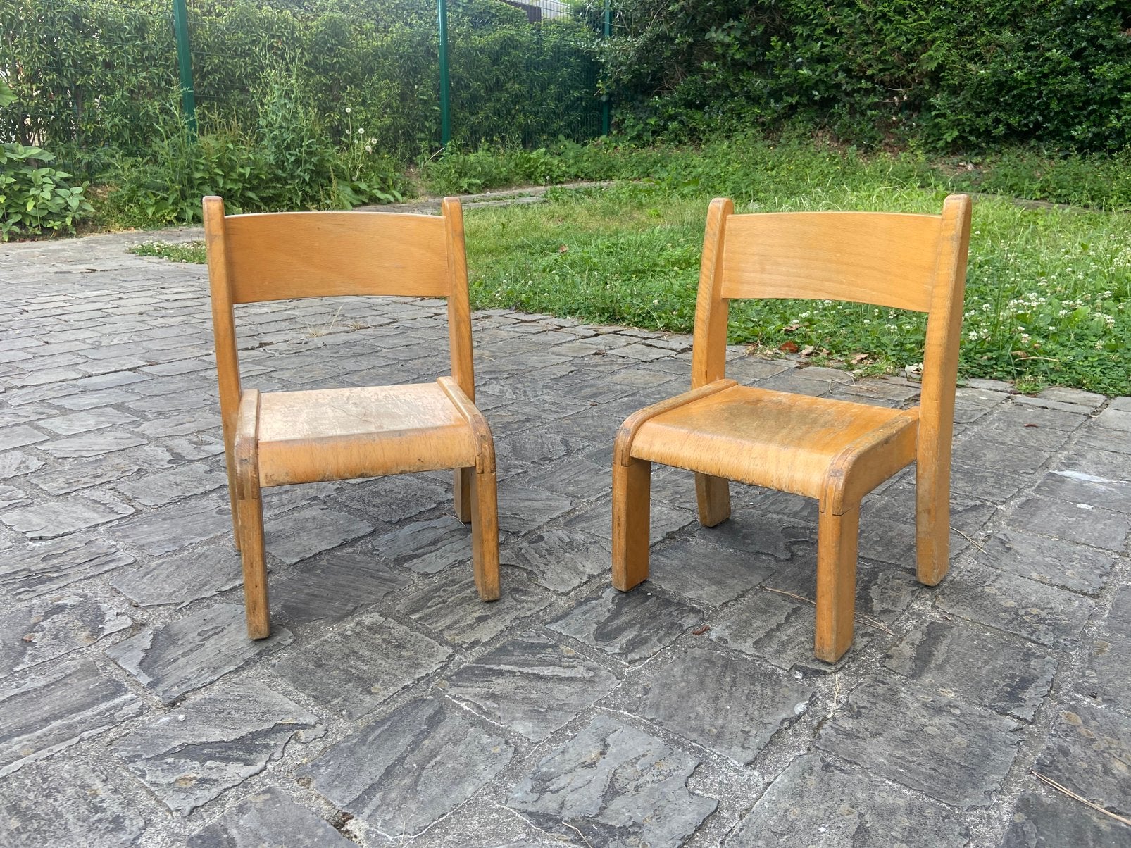Lot de deux chaises pour enfants, Ophalen, Gebruikt
