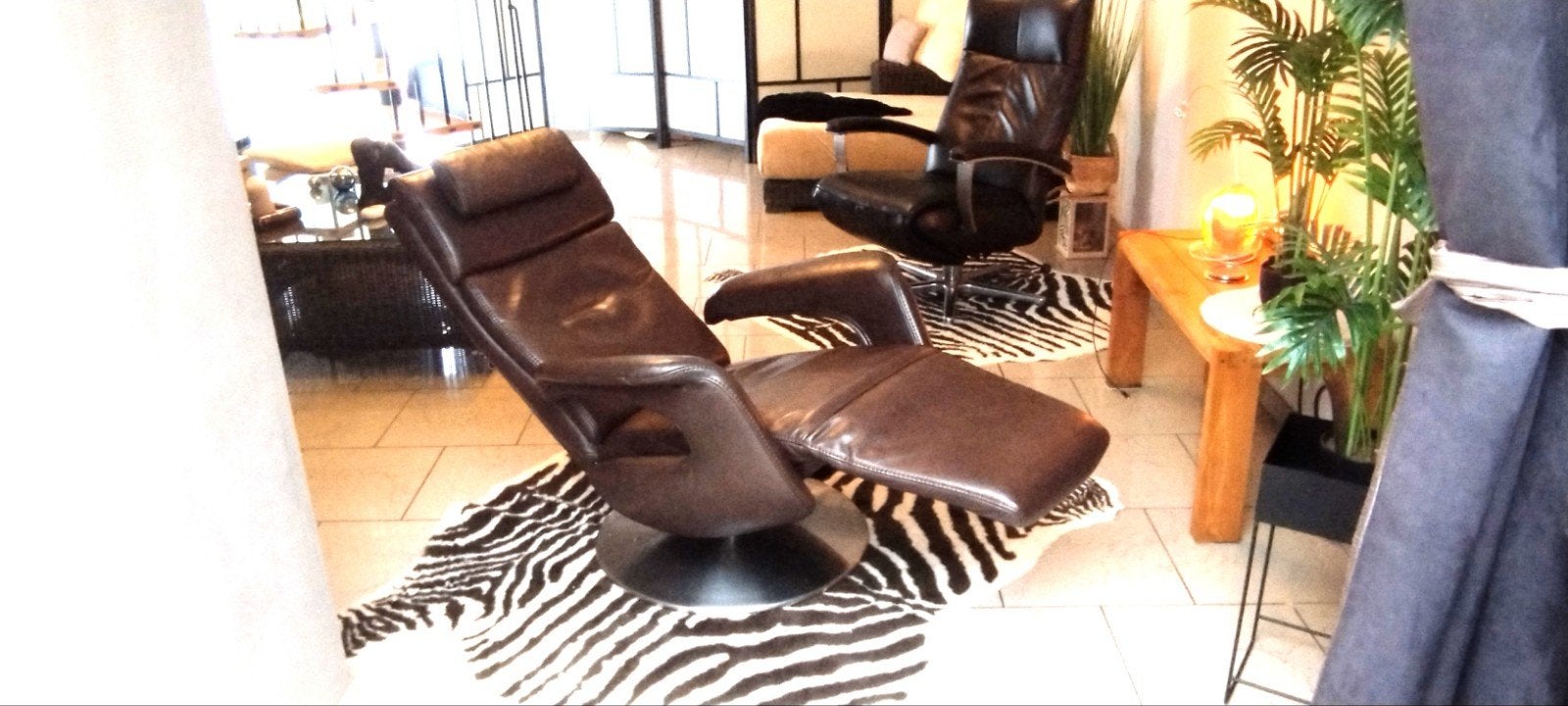 Fauteuil relax Himolla. , haut de gamme, Maison & Meubles, Cuir