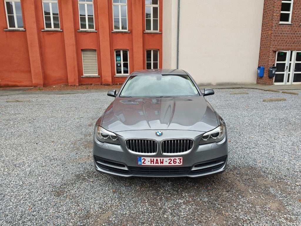 BMW 518d 2.0 - 2016 EURO 6, Autos, Cuir, Argent ou Gris, Automatique, Particulier