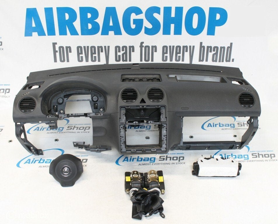 Airbag set - Dashboard Volkswagen Caddy facelift 2010-2015, Enlèvement ou Envoi, Utilisé