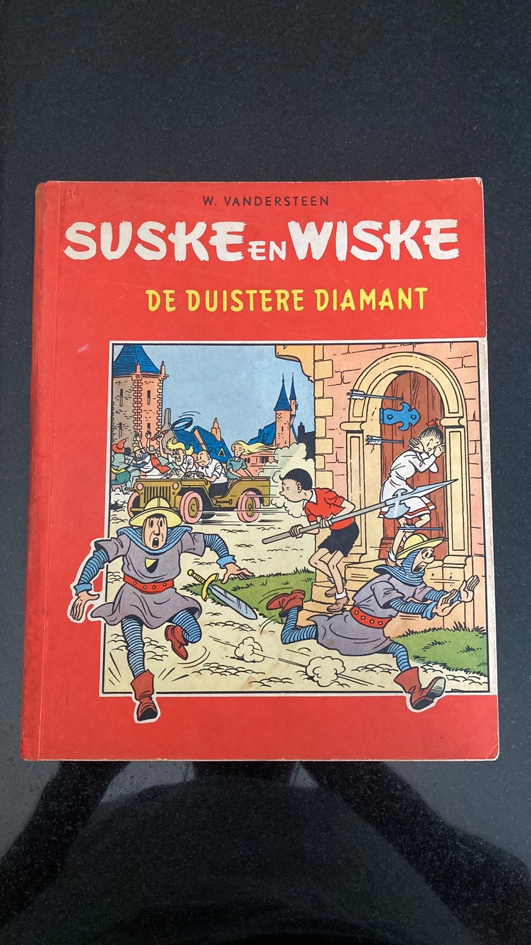 Suske en wiske 1st druk 1960 nr 34, Ophalen, Zo goed als nieuw