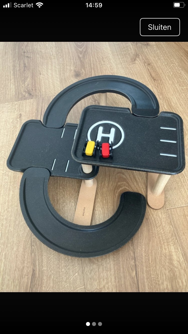 Garage plan toys, Ophalen, Gebruikt