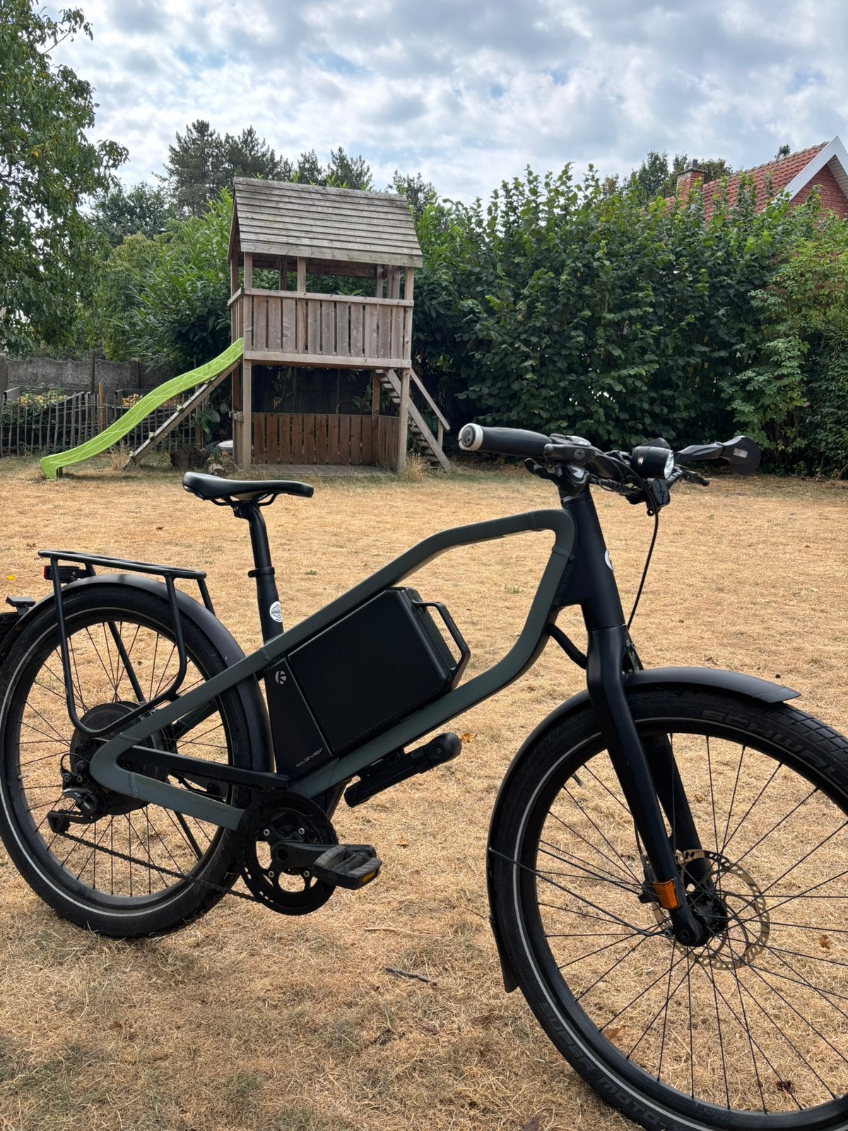 Speedpedelec Klever X4 top conditie, Enlèvement, Comme neuf, 50 km par batterie ou plus