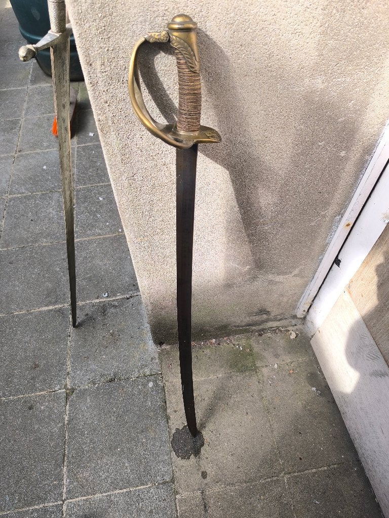 Sabre cavalerie légère officier, Collections, Enlèvement, Armée de terre, Épée ou sabre