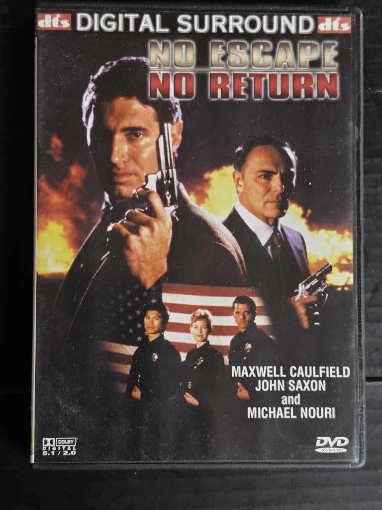 No Escape, No Return (Actiefilm), Vanaf 16 jaar, Verzenden, Gebruikt, Actie