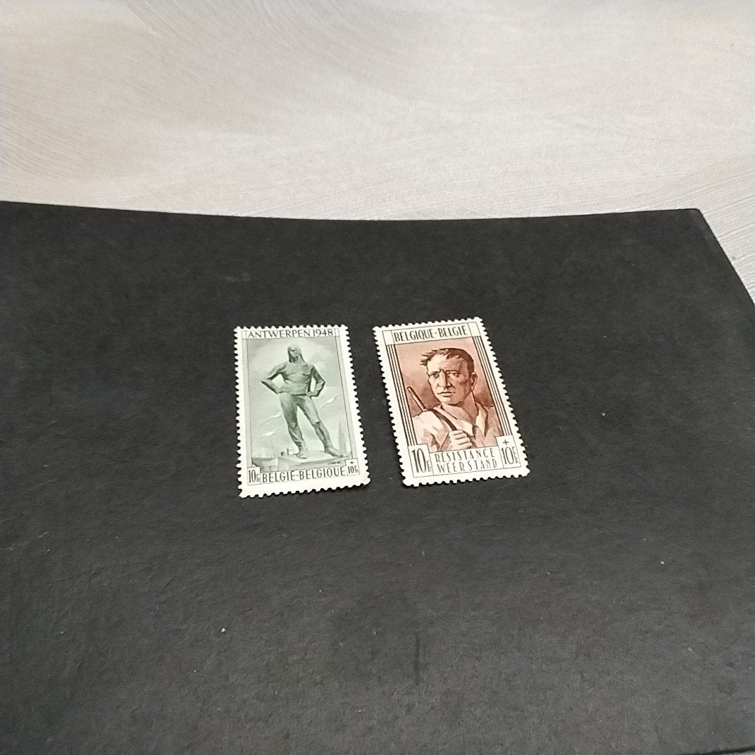 Charnière BELGIUM 785/786 avec coteau 37,50€, Timbres & Monnaies, Timbres | Europe | Belgique, Enlèvement ou Envoi