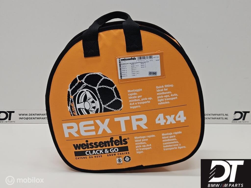 Sneeuwkettingen Weissenfels RTR REX TR - NR12A, Auto-onderdelen, Nieuw, Ophalen of Verzenden
