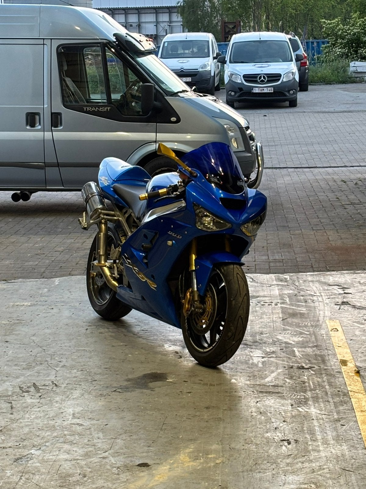Kawasaki zx6r 636 2003, Motoren, 636 cc, Occasion, 4 cilinders, Motorrijbewijs A