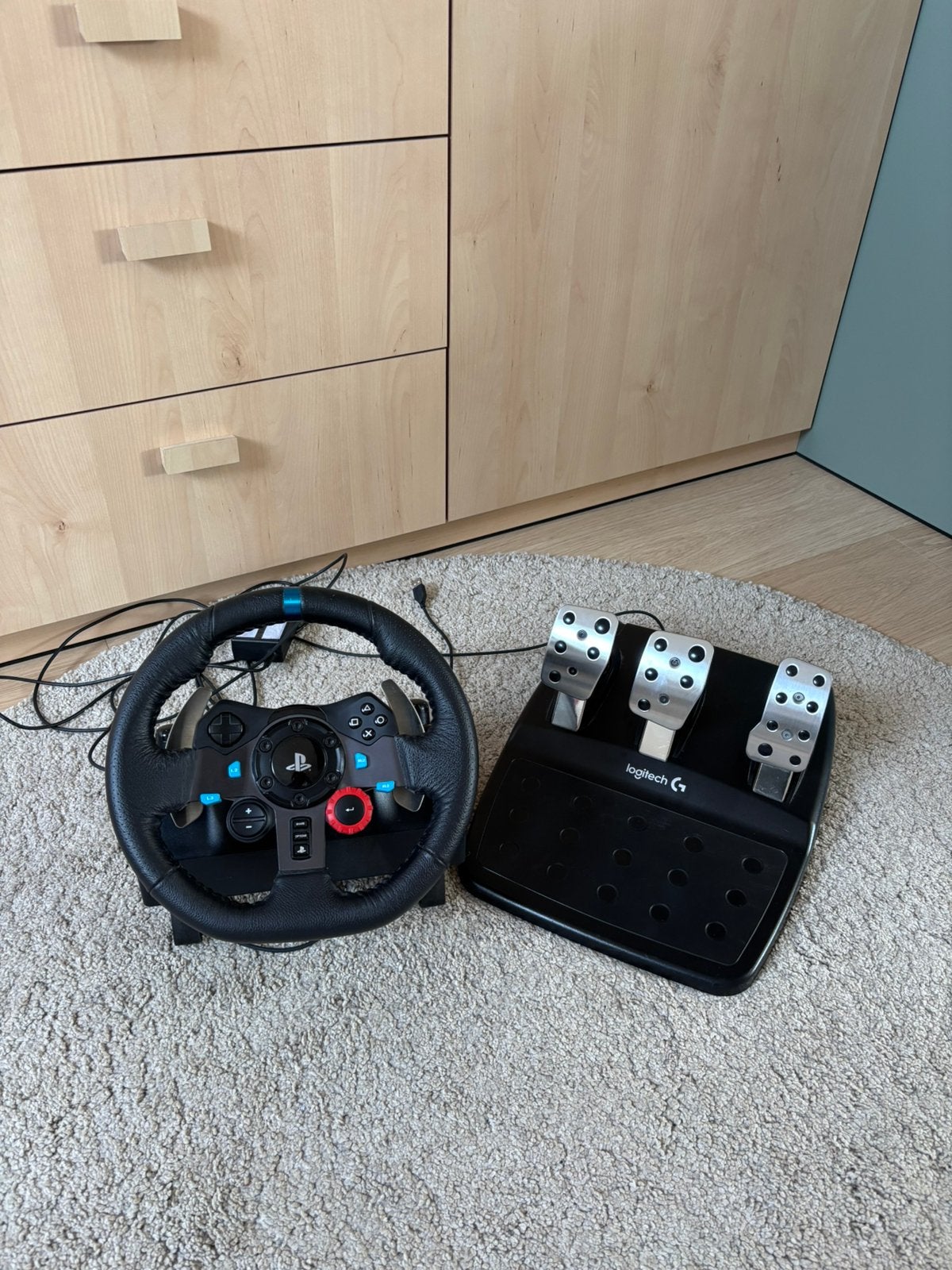 Logitech G29 stuur met pedalen, Ophalen, Zo goed als nieuw