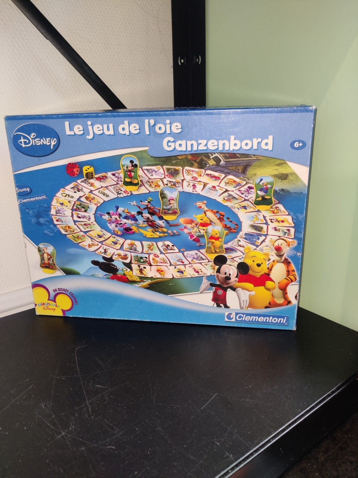 Ganzenbord Disney Clementoni, Hobby en Vrije tijd, Ophalen of Verzenden, Clementoni