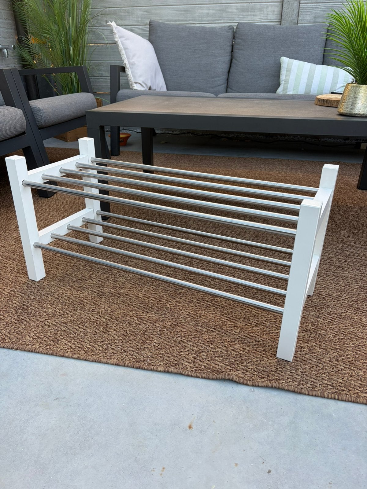 Wit schoenenrek IKEA 2 stuks beschikbaar!, Ophalen, Zo goed als nieuw