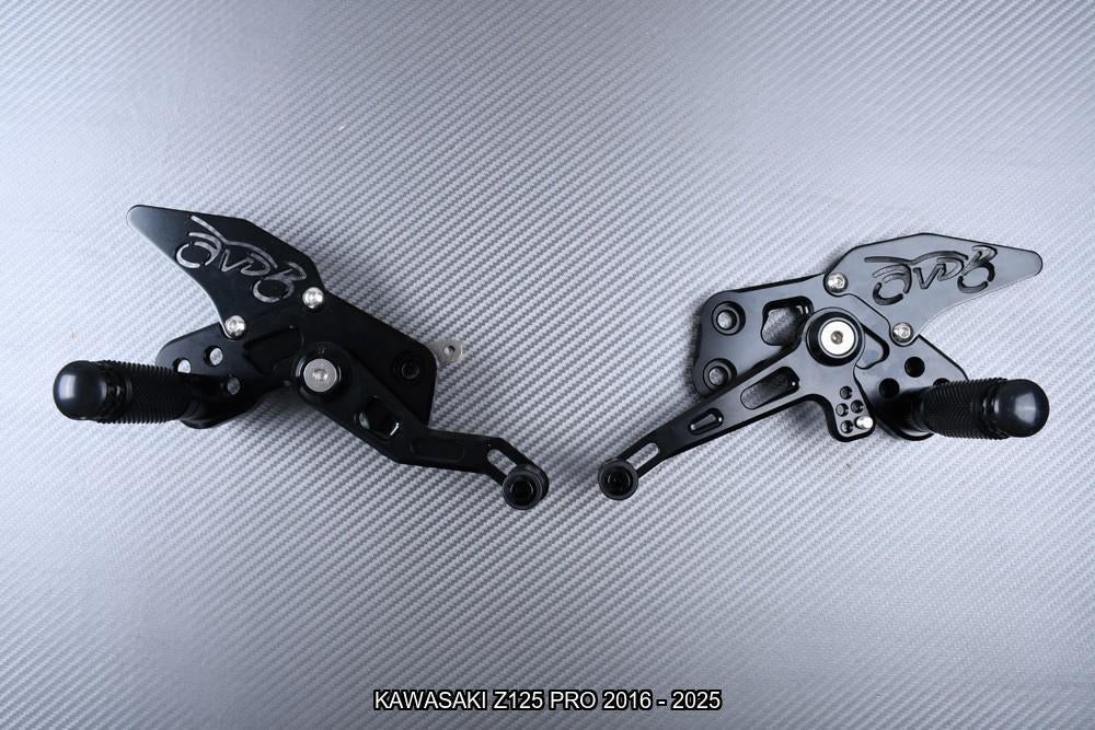 Platine Commandes Reculées KAWASAKI Z125 PRO 2016 - 2025