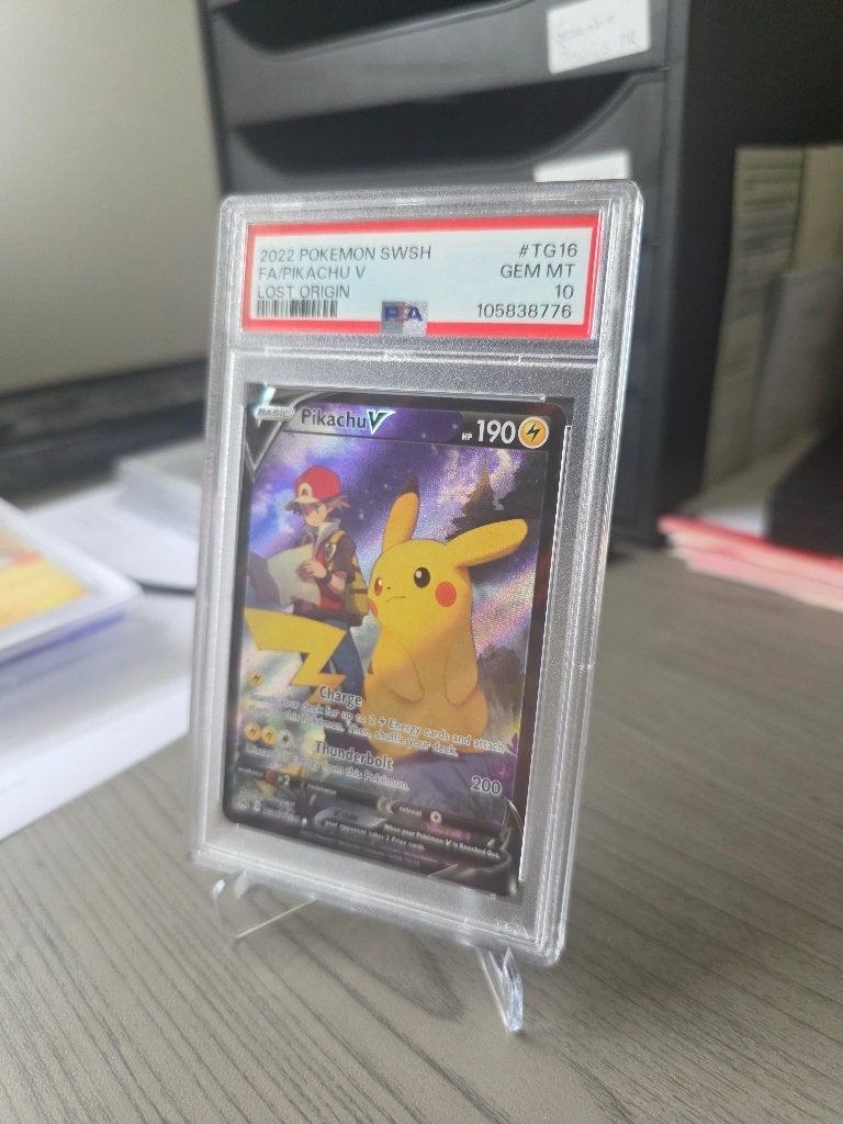 Pikachu V Ultra Rare TG16/TG30 PSA 10, Enlèvement ou Envoi, Neuf, Cartes en vrac