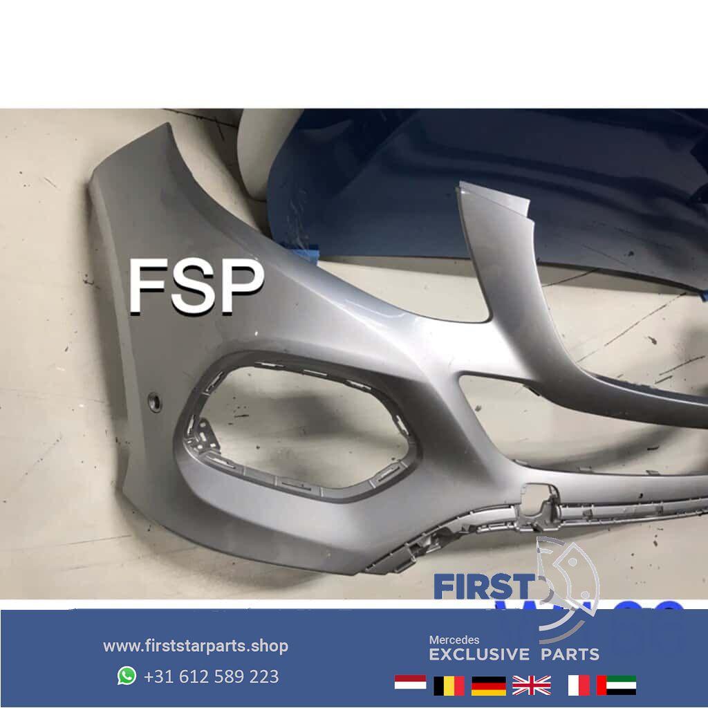 W166 ML GLE Voorbumper zilver grijs origineel Mercedes / Fac, Auto-onderdelen, Gebruikt, -, Voor, Ophalen of Verzenden