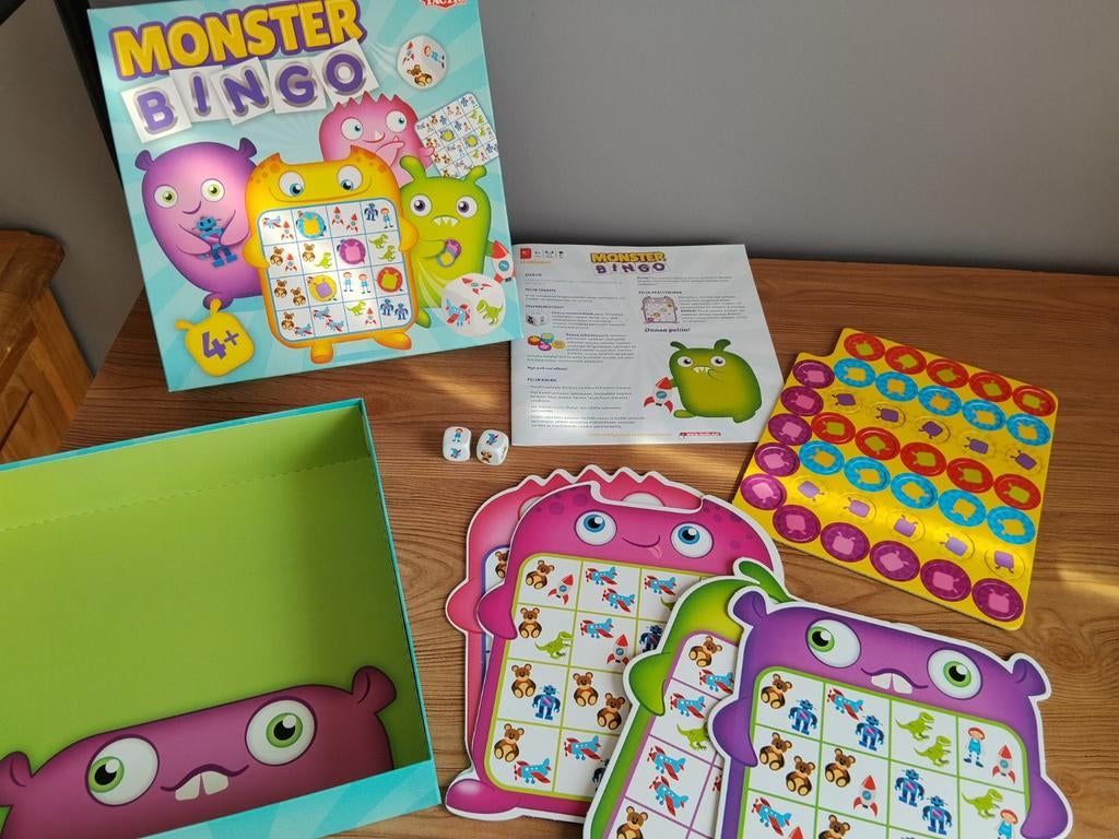 Monster bingo spel nieuwstaat, Hobby en Vrije tijd, Ophalen