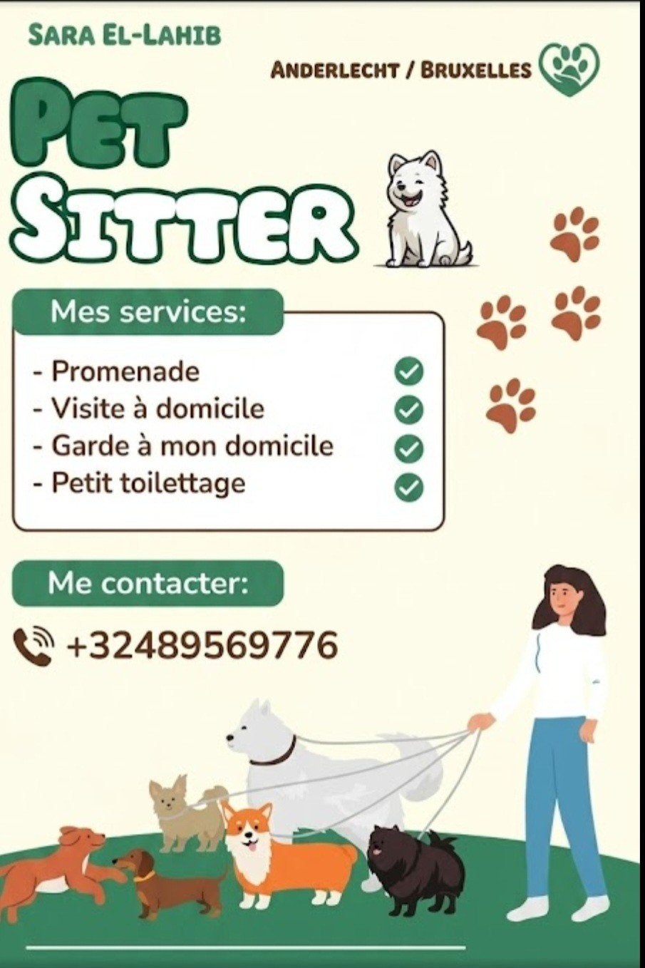 Garde d'animaux de confiance – Étudiante attentionnée et dou, Animaux & Accessoires, Enlèvement ou Envoi
