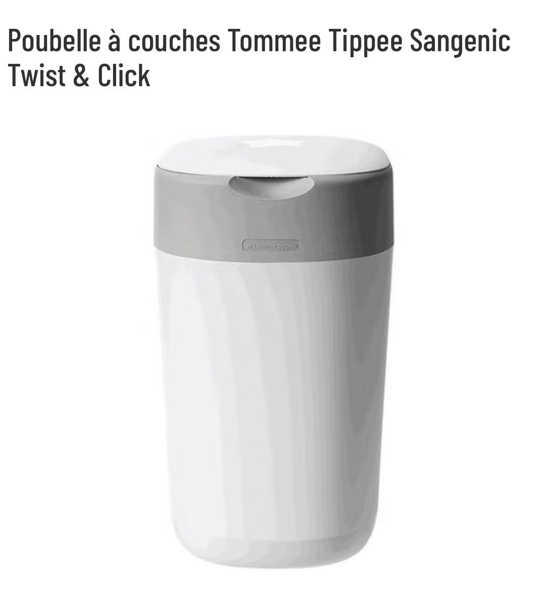 Poubelles pour couches, Enlèvement, Comme neuf