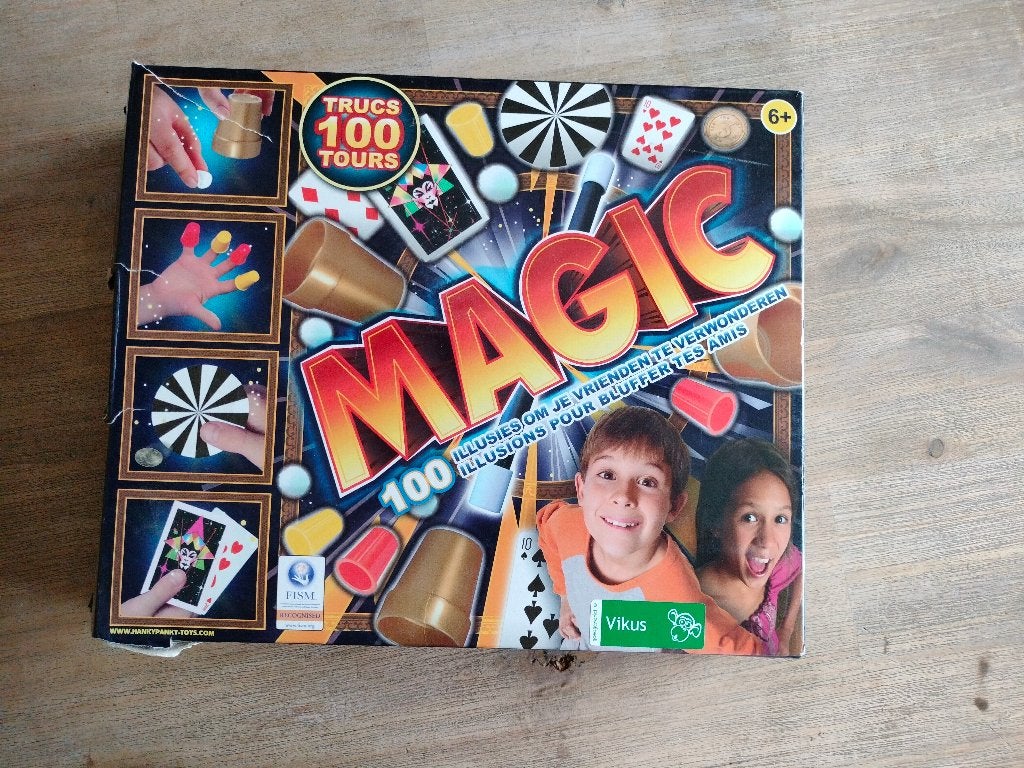 Goocheldoos, Ophalen, Gebruikt, Ontdekken