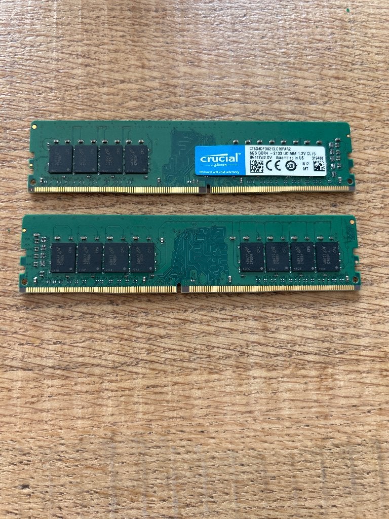 16 GB DDR4 RAM (2x8 GB), Computers en Software, RAM geheugen, Ophalen of Verzenden, DDR4, 16 GB