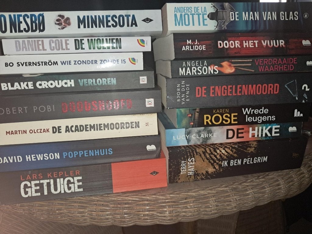 Livres --> Thrillers (best-sellers) en excellent état, Diverse auteurs, Enlèvement, Utilisé, Reste du monde
